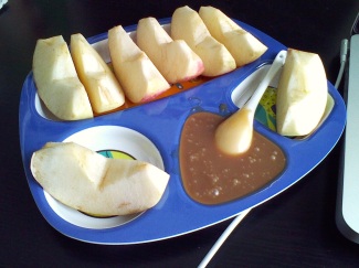 breakfast caramel apple dip